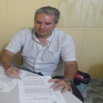 Prefeito do município de Canapi (AL), Celso Luiz, assina a carta.